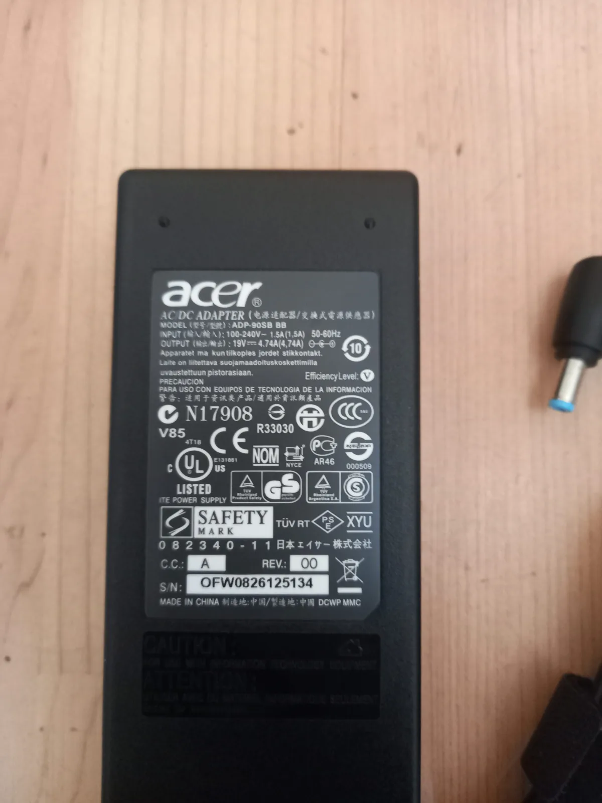 acer 5735Z 5736Z 5740 5742 5349 5810 7741Z punjac original novo