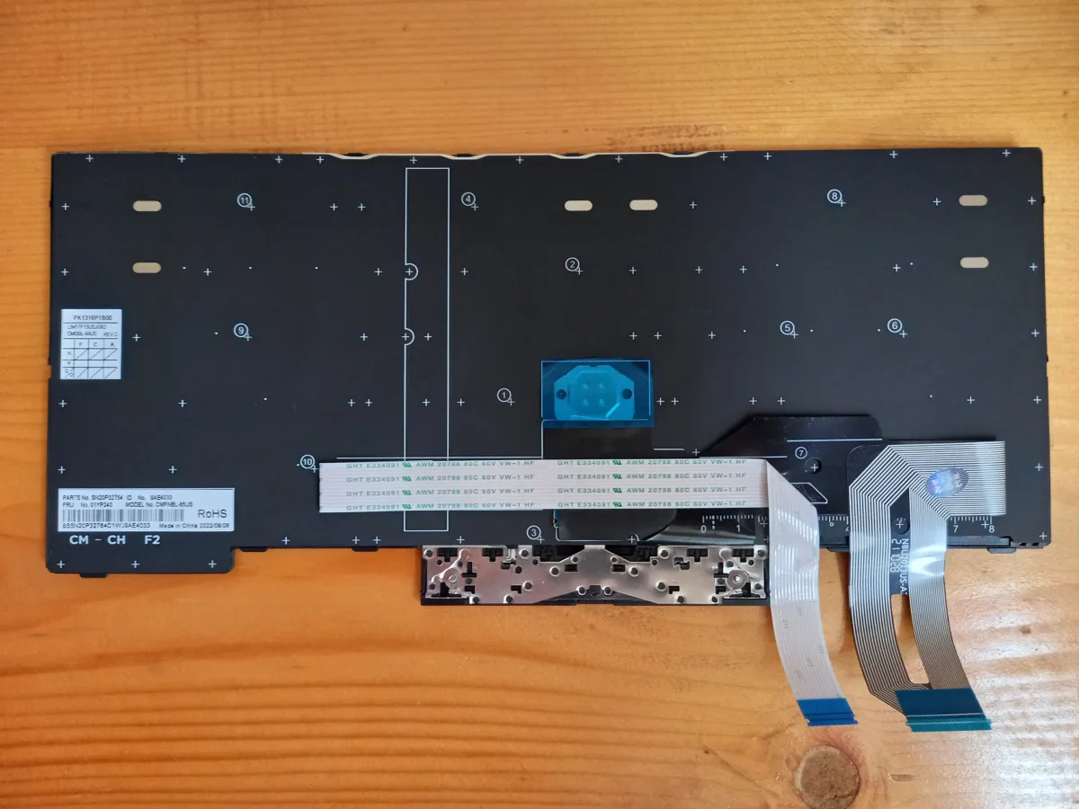 tastatura lenovo l390 l480 l490 p43s yoga l380 cm85 nova