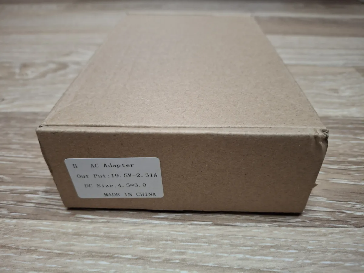 hp punjac 19.5v 2.31a 45w 4.5x3.0 original novo