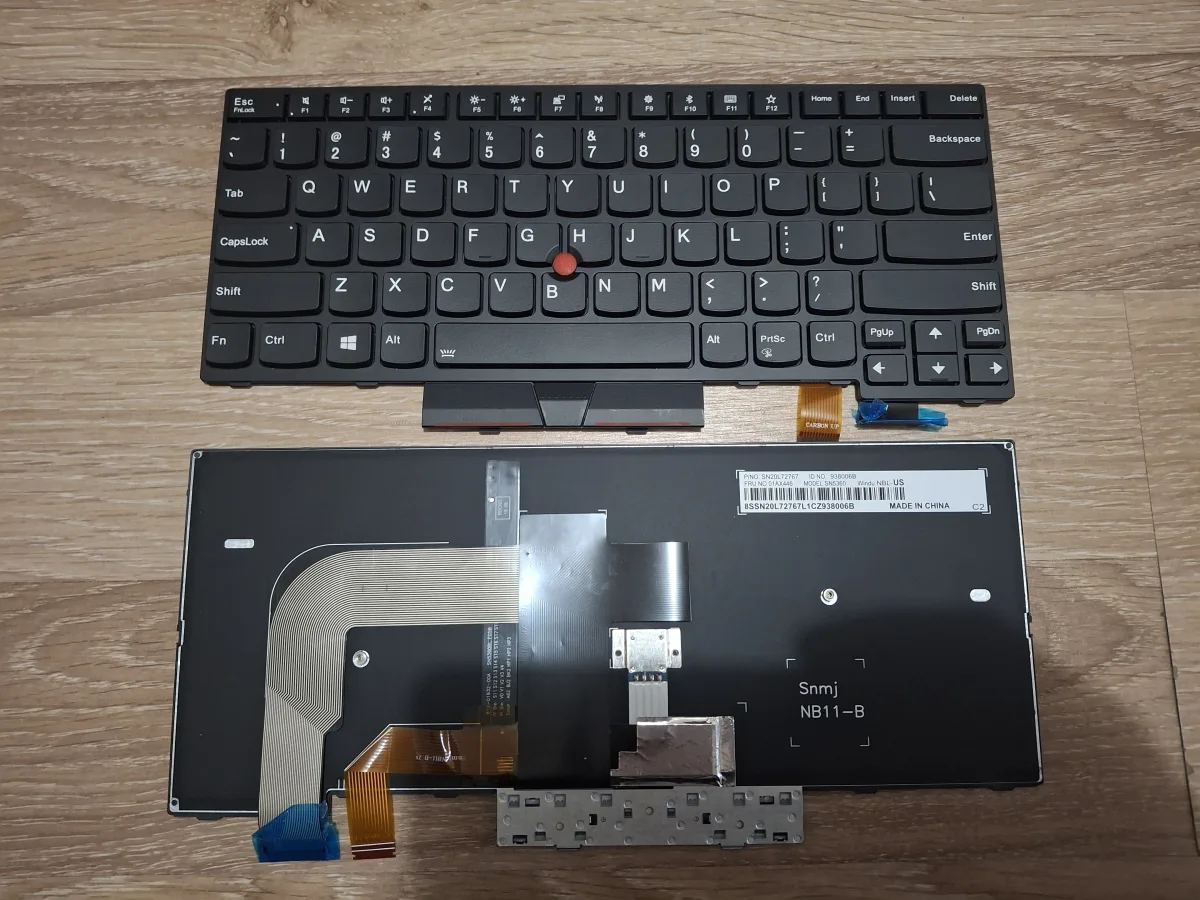 nova tastatura lenovo t470 t480 sa osvetljenjem