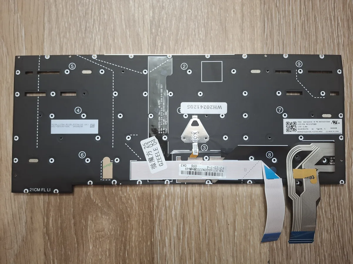 tastatura lenovo x1 extreme gen 4 t14s sa osvetljenjem nova