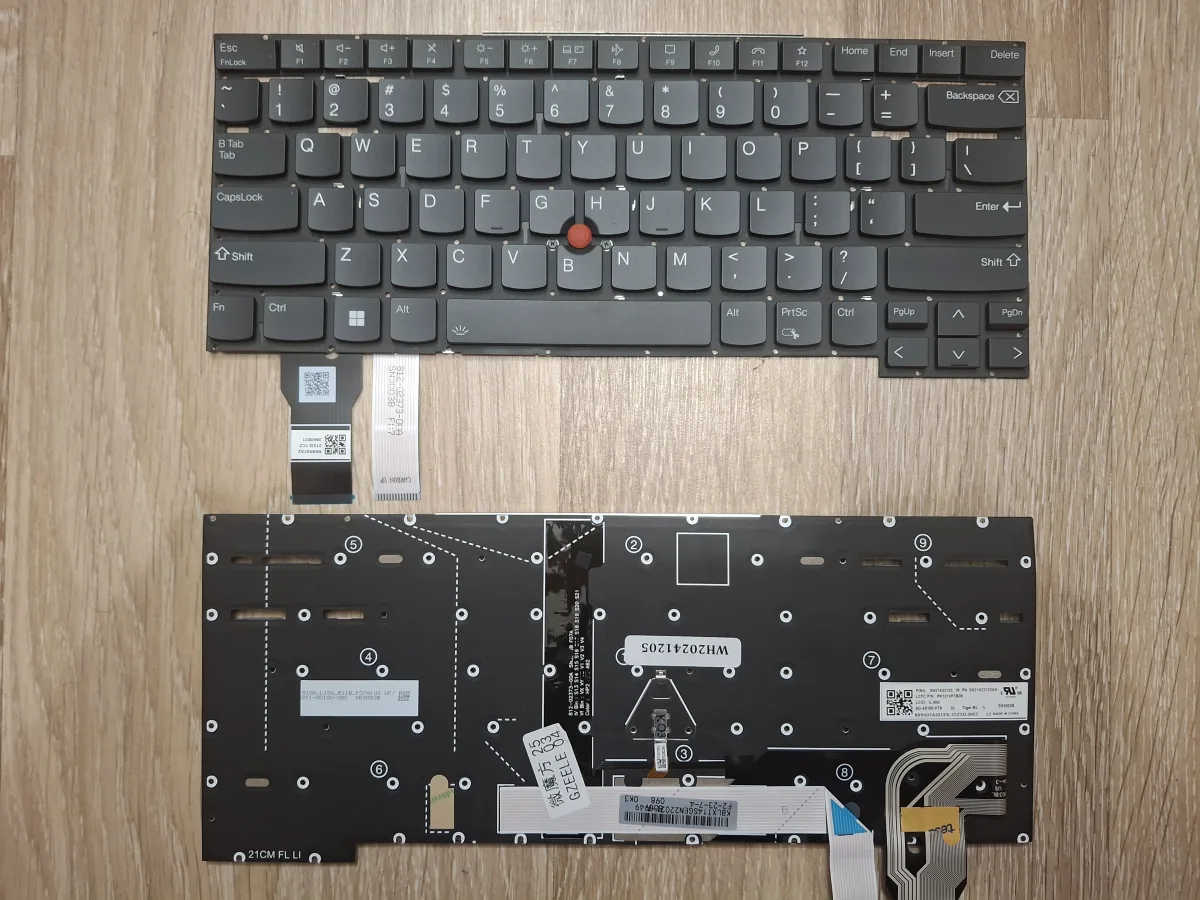 tastatura lenovo thinkpad p1 gen 4 sa osvetljenjem nova
