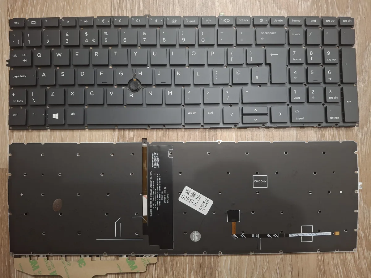 hp 855 g7, 855 g8 tastatura sa osvetljenjem v.e. nova