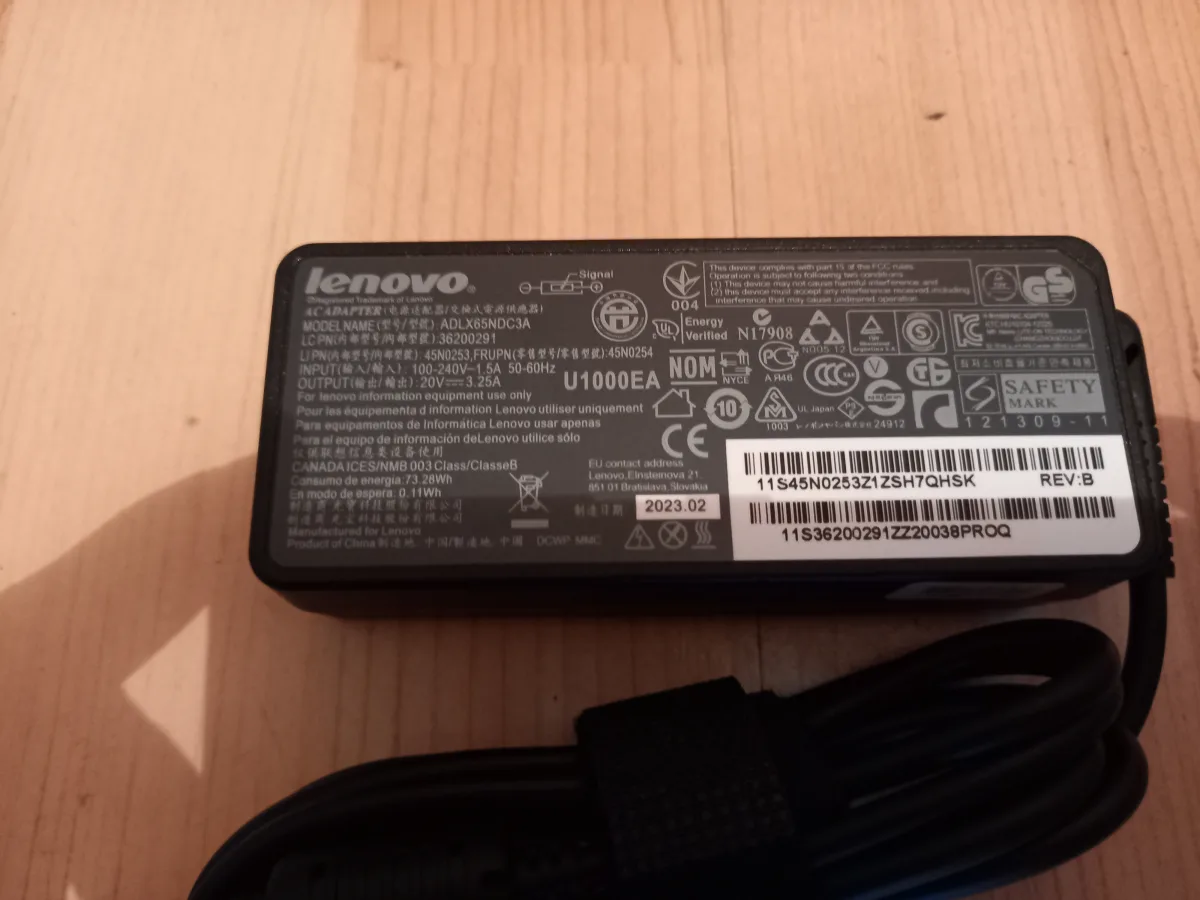 lenovo punjac x240 x250 x260 s230 s431 original novo