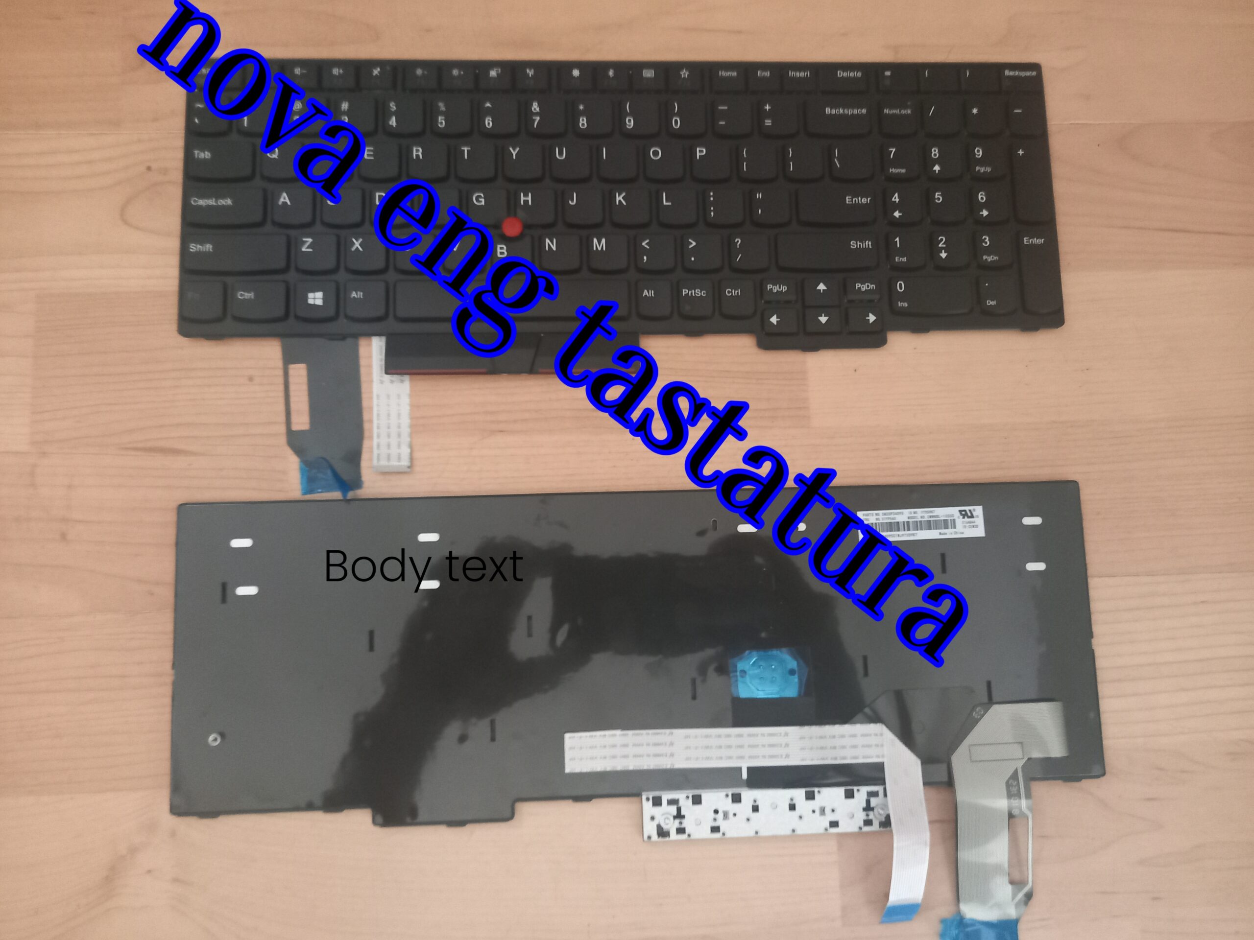 tastatura lenovo Thinkpad L580 L590 T590 t15 p15s nova - Image 4