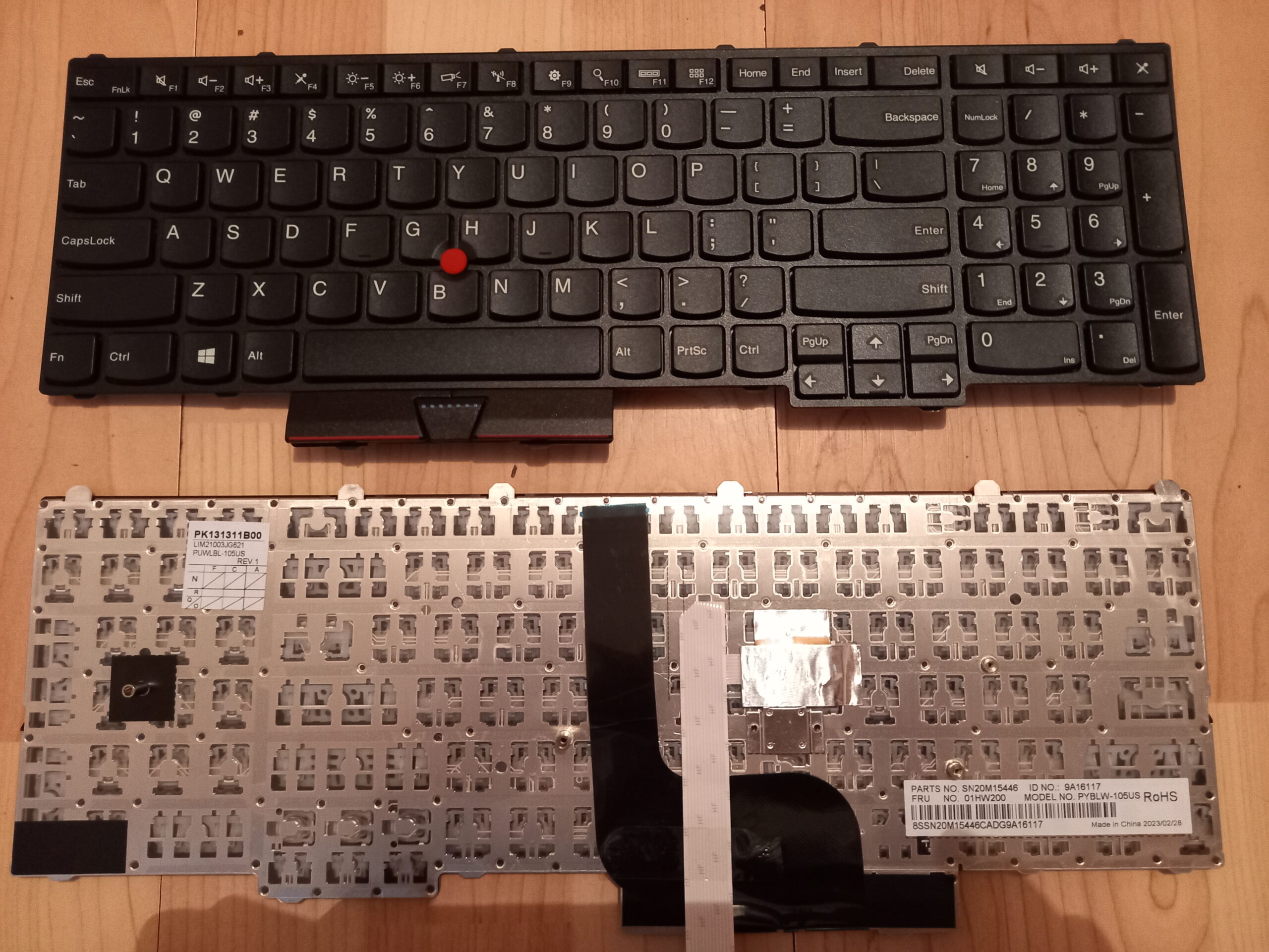 tastatura lenovo p70 p71 01hw200 01hw282 nova
