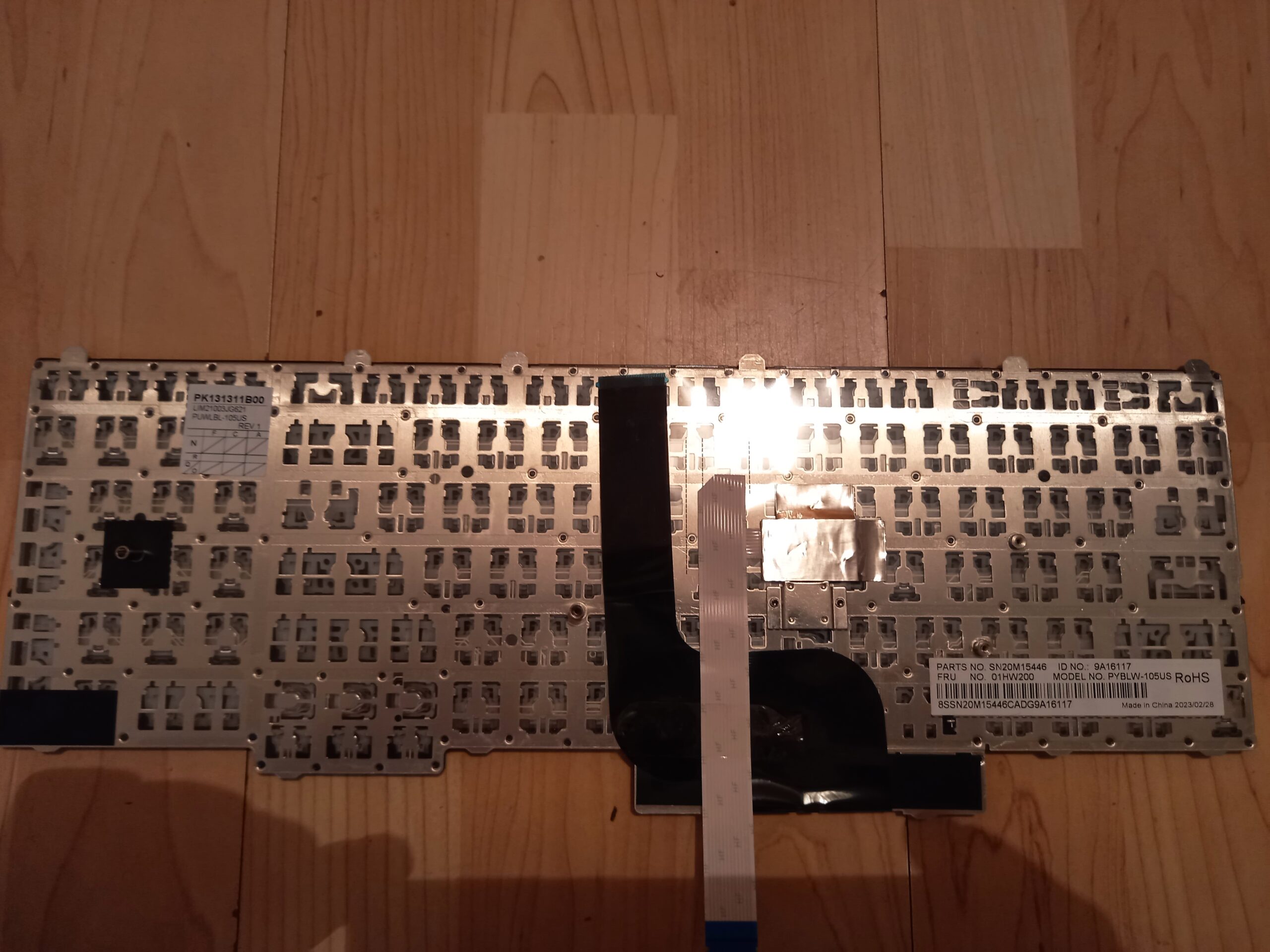 tastatura lenovo p70 p71 01hw200 01hw282 nova - Image 3