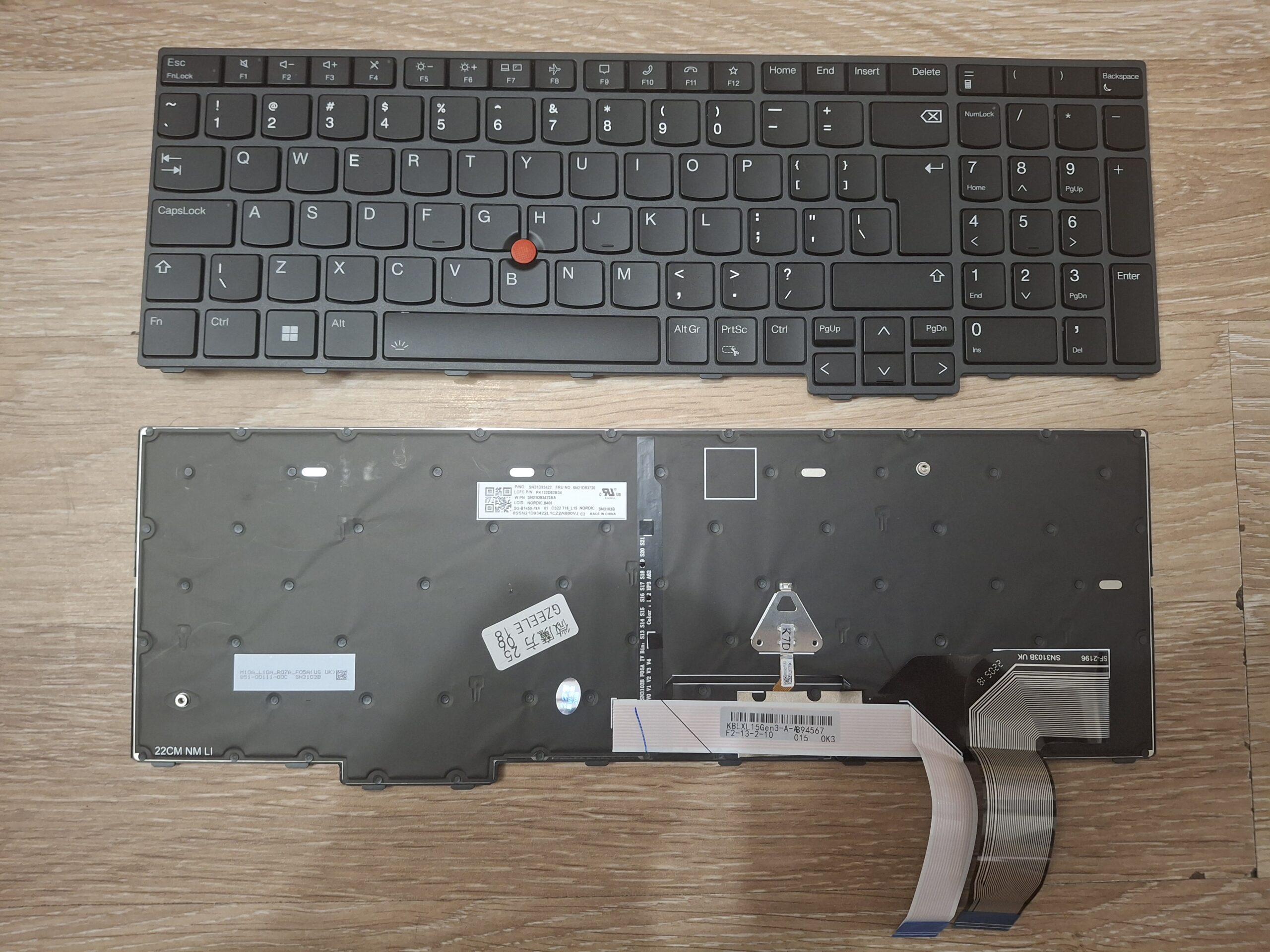 lenovo tastatura p16v, p16v gen 1, p16v gen 2 nova