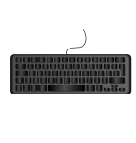 —Pngtree—black computer keyboard_5942385